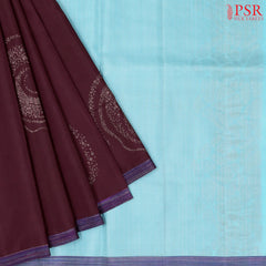 Brown Soft Silk Saree