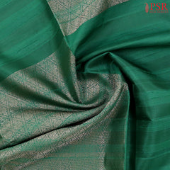Emerald Green Soft Silk Saree