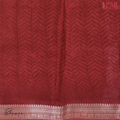 Beige & Mustard Chanderi Silk Cotton Saree