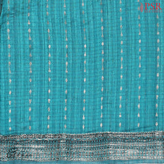Dark Mauve Purple Semi Dupion Saree