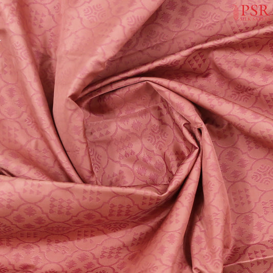 Candlelight Peach Kanchipuram Silk Saree