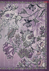 Heather Purple Semi Dupion Saree