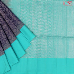 Dark Blue Soft Silk Saree