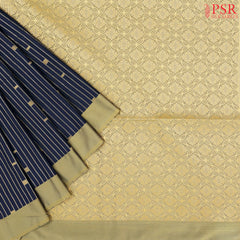 Midnight Blue Soft Art Silk Saree