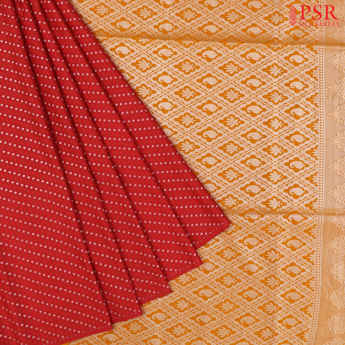 Red Soft Art Silk Saree