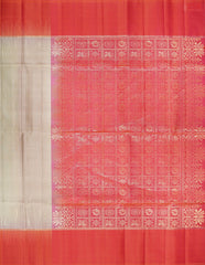 Dark Vanilla Soft Silk Saree