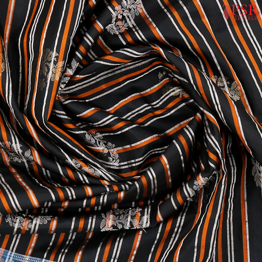 Black Soft Silk Saree