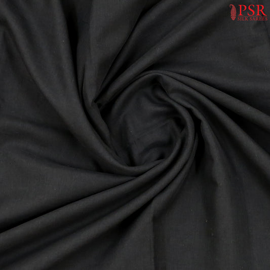 Black Byloom Cotton Saree