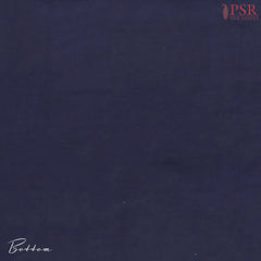 Dark Blue Batique Cotton Dress Material