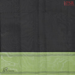Black Kanchi Cotton Saree