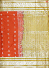 Saffron Soft Art Silk Saree