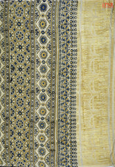 Mellow Yellow Modal Silk Saree