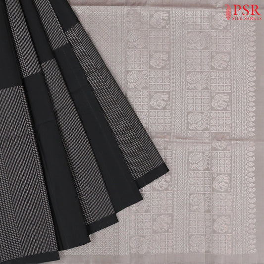 Black Soft Silk Saree