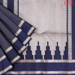 Dark Blue Soft Silk Saree