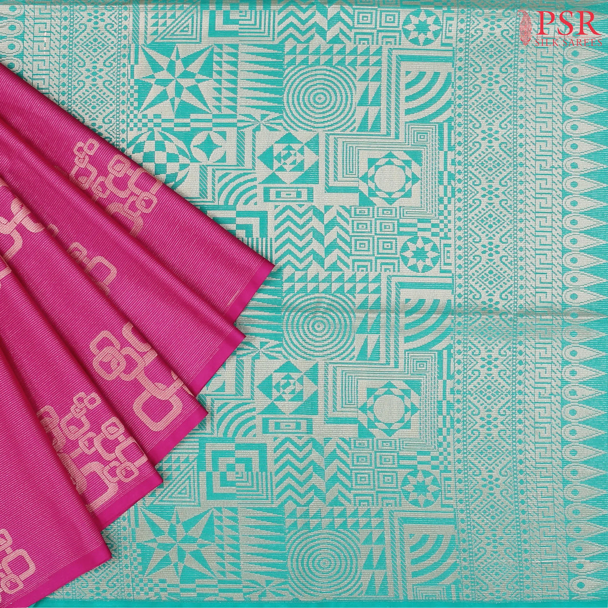 Dark Magenta Soft Art Silk Saree