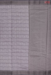 Amethyst Smoke Semi Banaras Saree