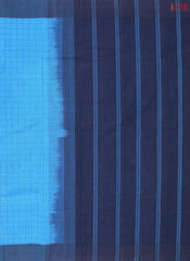 Azure Blue Kanchi Cotton Saree