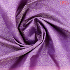 Amethyst Purple Bridal Kanchipuram Silk Saree