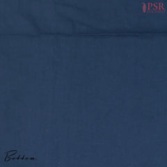 Midnight Blue Rayon Dress Material