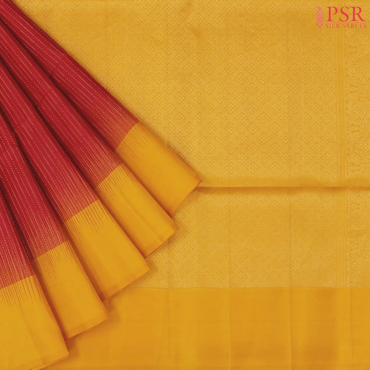 Berry Red Soft Silk Saree