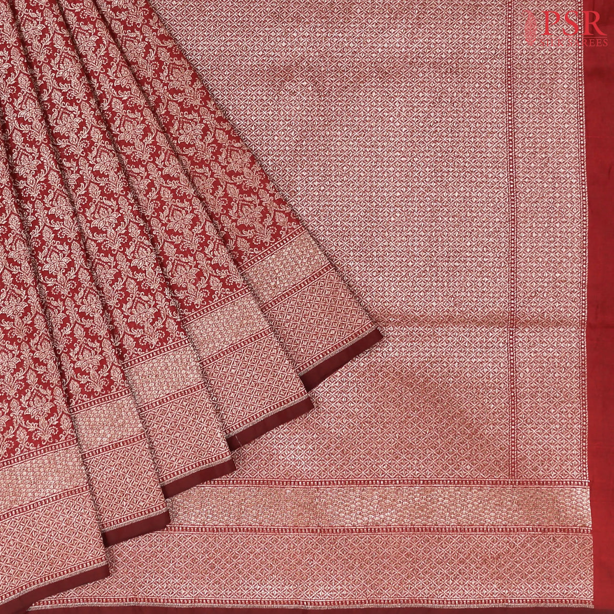 Maroon Summer Silk Saree