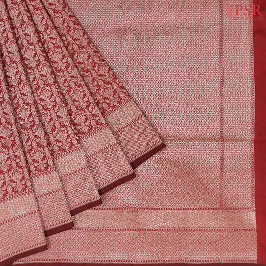 Maroon Summer Silk Saree