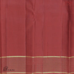 Brown Kanchipuram Silk Saree