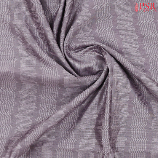 Amethyst Smoke Semi Banaras Saree