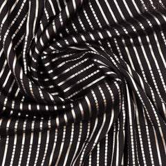 Black Semi Binny Silk Saree