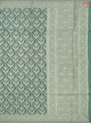 Green Manipuri Cut Wok Saree