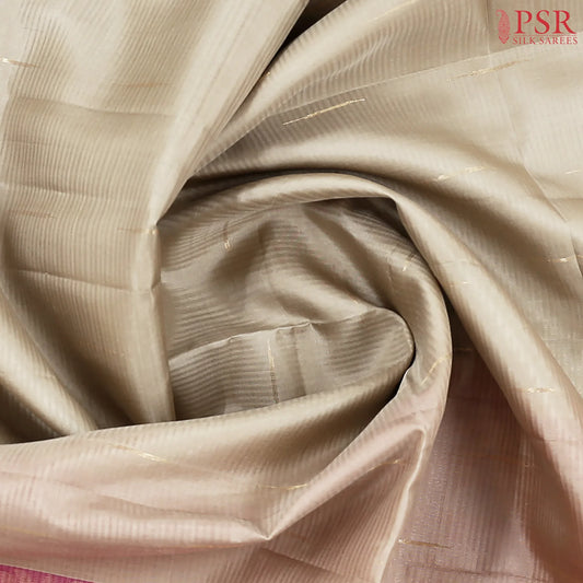 Dark Vanilla Soft Silk Saree