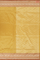 Mustard Yellow Summer Silk Saree