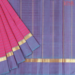 Pink Arani Silk Saree