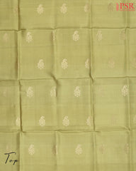 Warm Olive Silk Dress Material