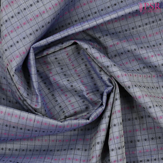 Heather Lavender Kalakshetra Kovai Cotton Saree
