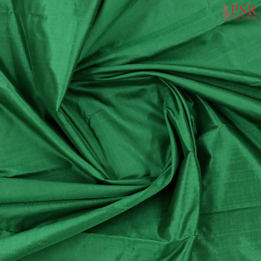Dark Green Arani Silk Saree