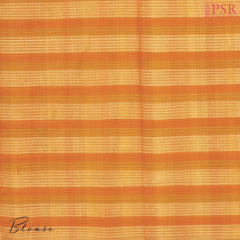Lemon Yellow Mangalagiri Cotton Saree
