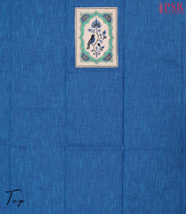 Persian Blue Chirala Cotton Dress Material