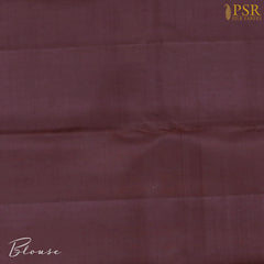 Copper Orange Kanchipuram Silk Saree