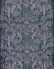 Prussian Blue Silk Cotton Dress Material