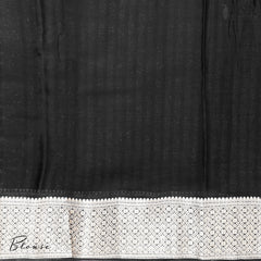 Black Semi Binny Silk Saree