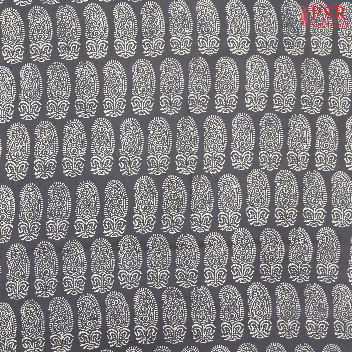 Grey Jaipur Cotton Print Running Material