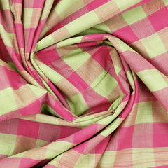 Pistachio Green Mangalagiri Cotton Saree