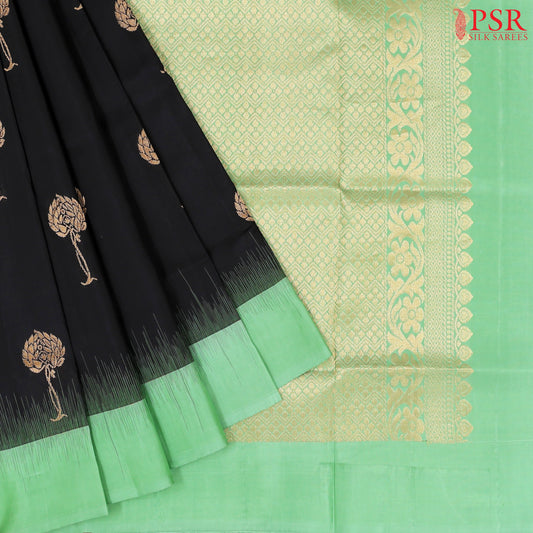 Black Soft Silk Saree