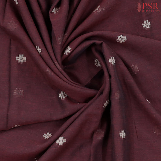 Brown Byloom Cotton Saree