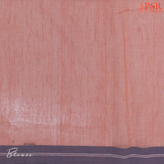 Light Flamingo Pink Byloom Cotton Saree