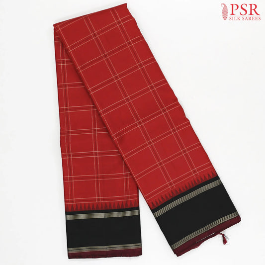 Red Kanchipuram Silk Saree