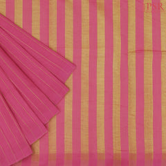 Dark Pink Mangalagiri Cotton Saree