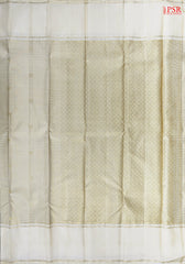 Kerala Beige Kanchipuram Silk Saree