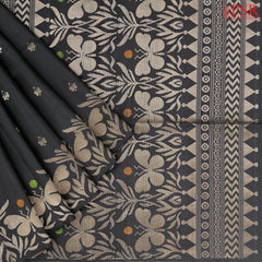 Black Soft Silk Saree